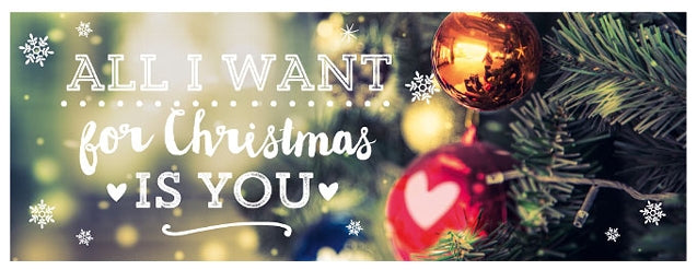 No. 10 Card - All I Want For Christmas Is You