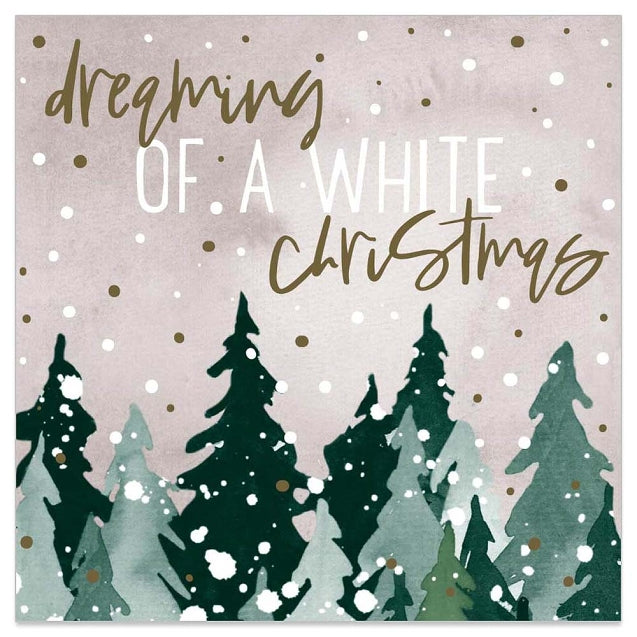Mini Card - Dreaming Of A White Christmas