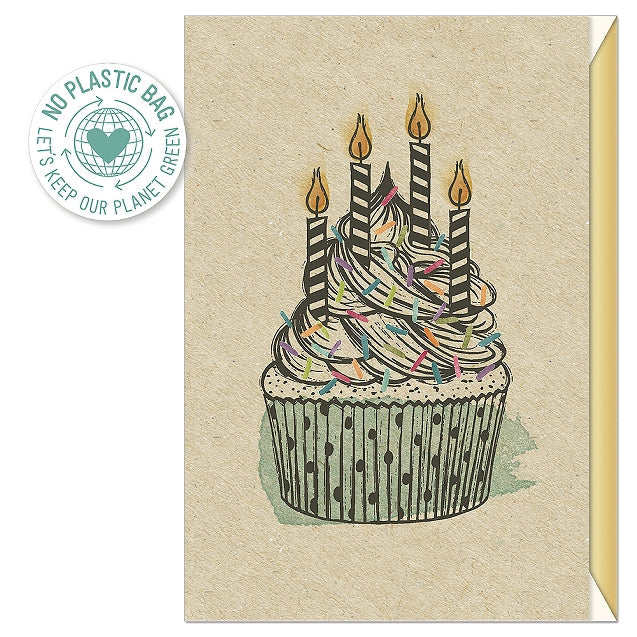 Birthday Cupcake Pure Card