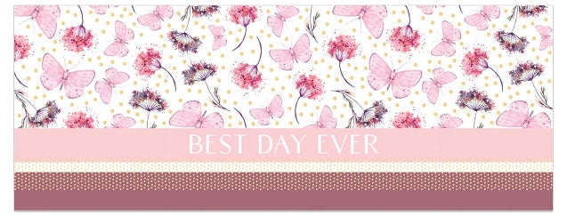No. 10 Card - Best Day Ever Butterflies