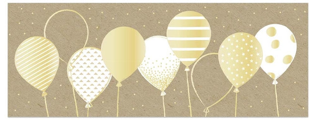 No. 10 Pure Card - Elegant Balloons