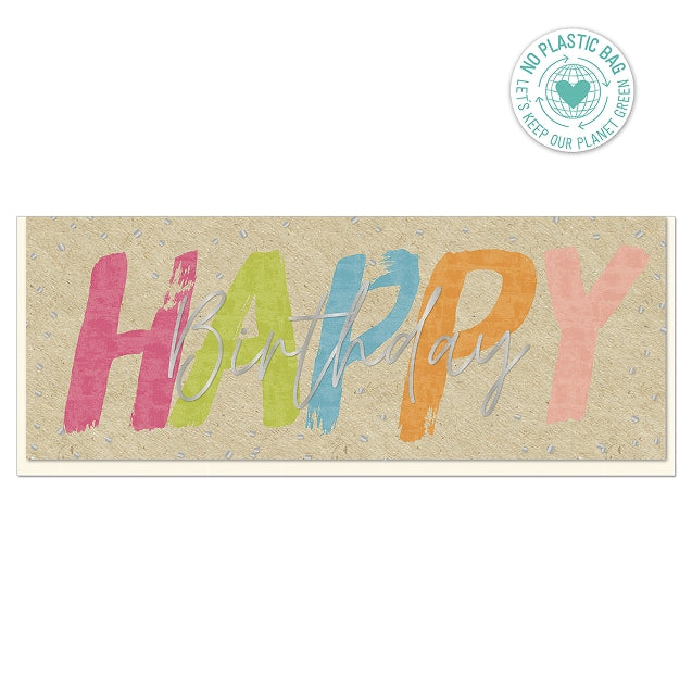 No. 10 Pure Card - Happy Birthday