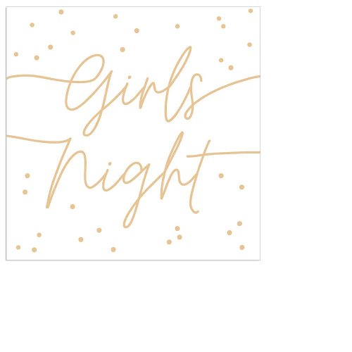 Beverage Napkin Girls Night