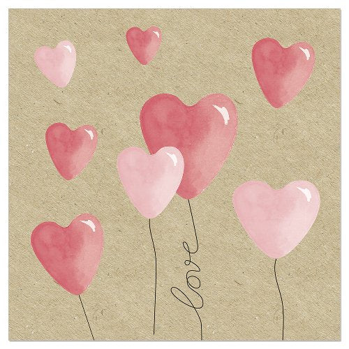 Luncheon Napkin Love Is In The Air