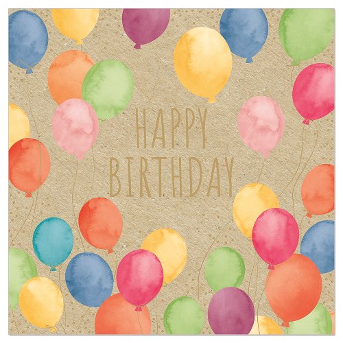 Luncheon Napkin Birthday Bash