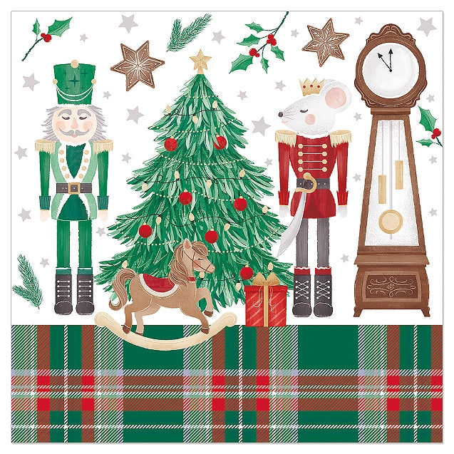 Luncheon Napkin Nutcracker