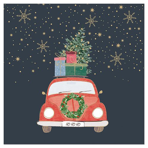Luncheon Napkin Home For The Holidays