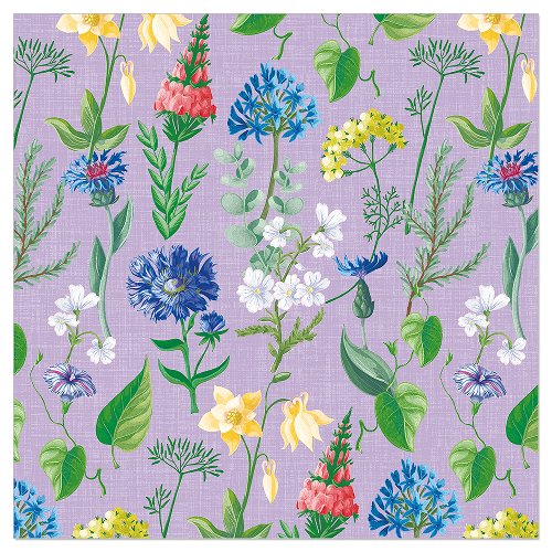Luncheon Napkin Spring Garden