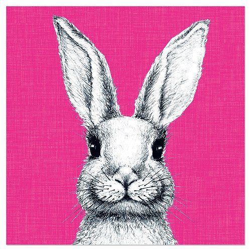 Luncheon Napkin Easter Bunny