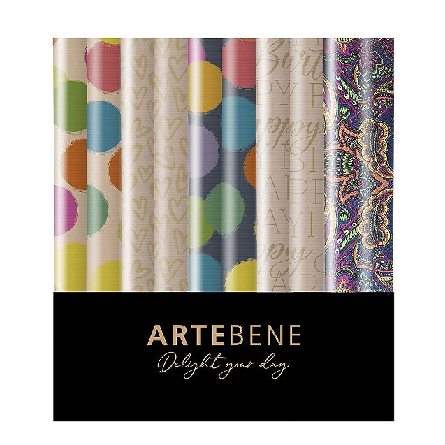 Gift Wrap Roll Set - Colour Spectrum