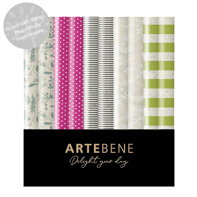 Gift Wrap Roll Set - Grass Paper Basics