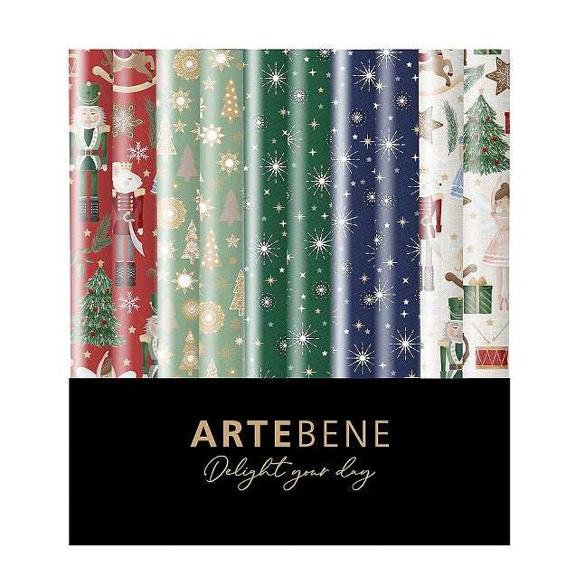 Gift Wrap Roll Set - Nutcracker