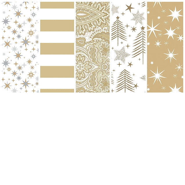 Gift Wrap Roll Set - Noel Blanc