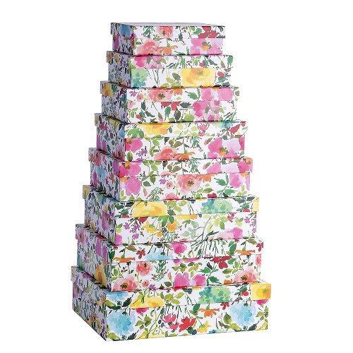 8pc Nesting Gift Box Set - Spring Symphony