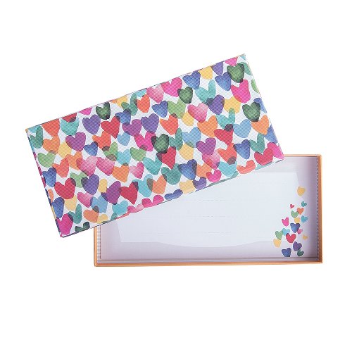 Voucher Gift Box - Rainbow Hearts