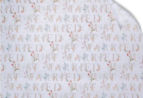 50x70cm Gift Wrap Paper - Vows of Love