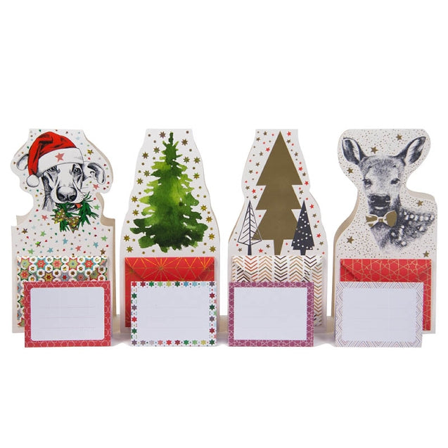 Gift Card Envelope - 32 PC Christmas Assortment With Display