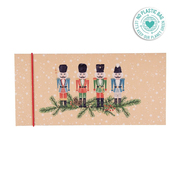 Voucher Envelope Large - Organics Nutcracker Soldiers