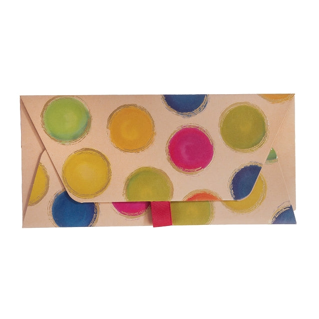 Voucher Envelope Large - Bright Dots