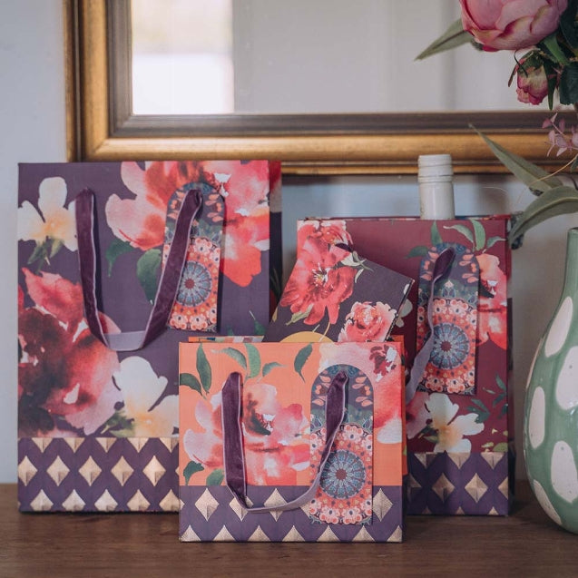 Gift Bag Assorted Set of 3 Peony