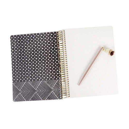 Majoie Spiral Notebook - Graphic Black