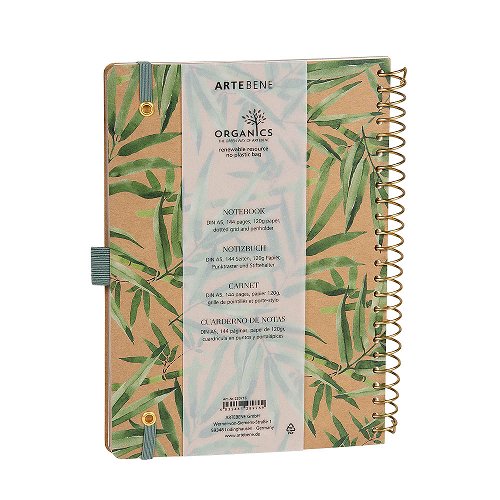 Majoie Spiral Notebook Thin - Bamboo