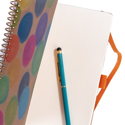 Majoie Spiral Notebook Thin - Rainbow Polka Dot