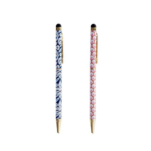 Coral Pattern Touch Pen Assorted