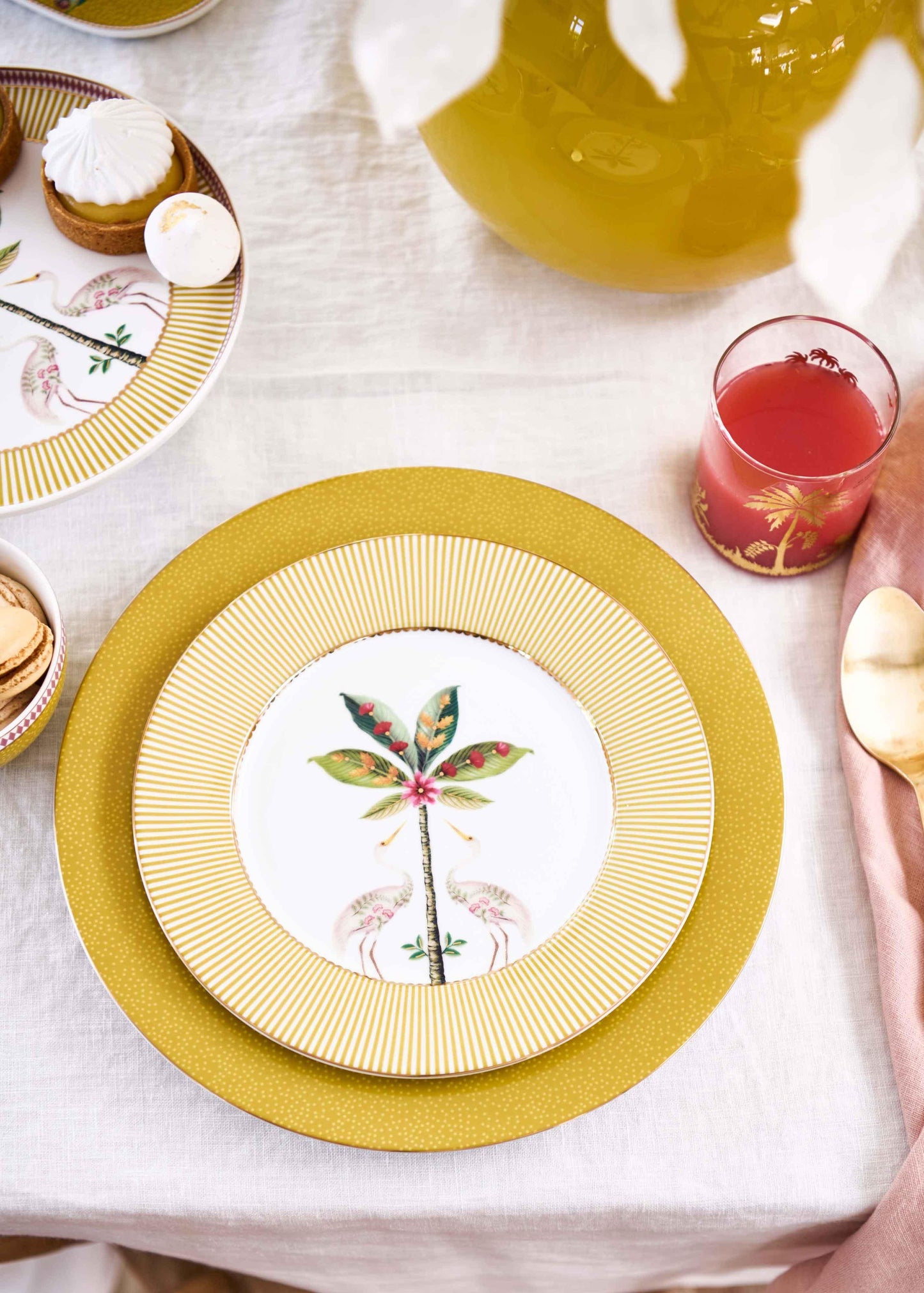 Plate La Majorelle Yellow 21cm