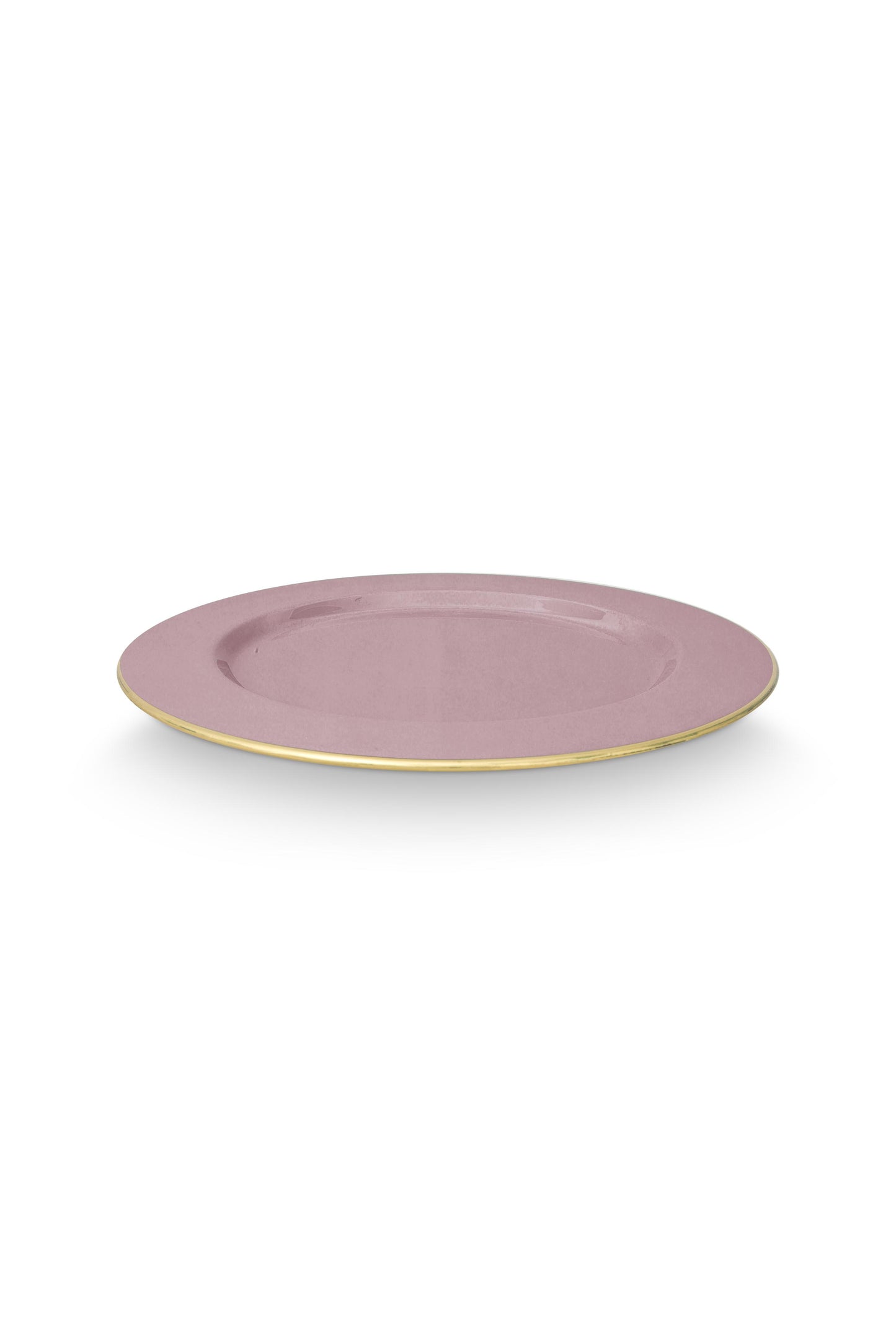 Plate Metal Lilac 32cm