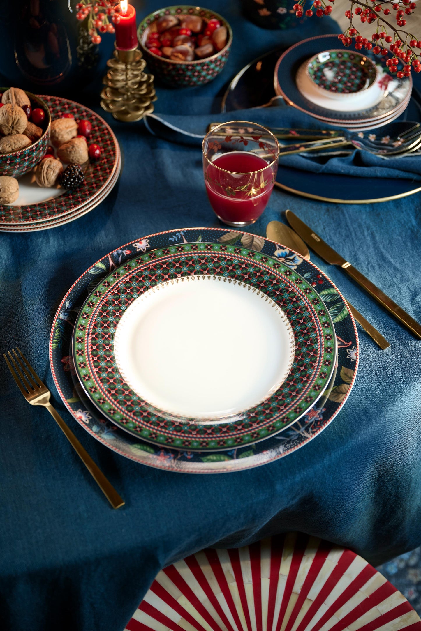 Plate Clover Green 26.5cm