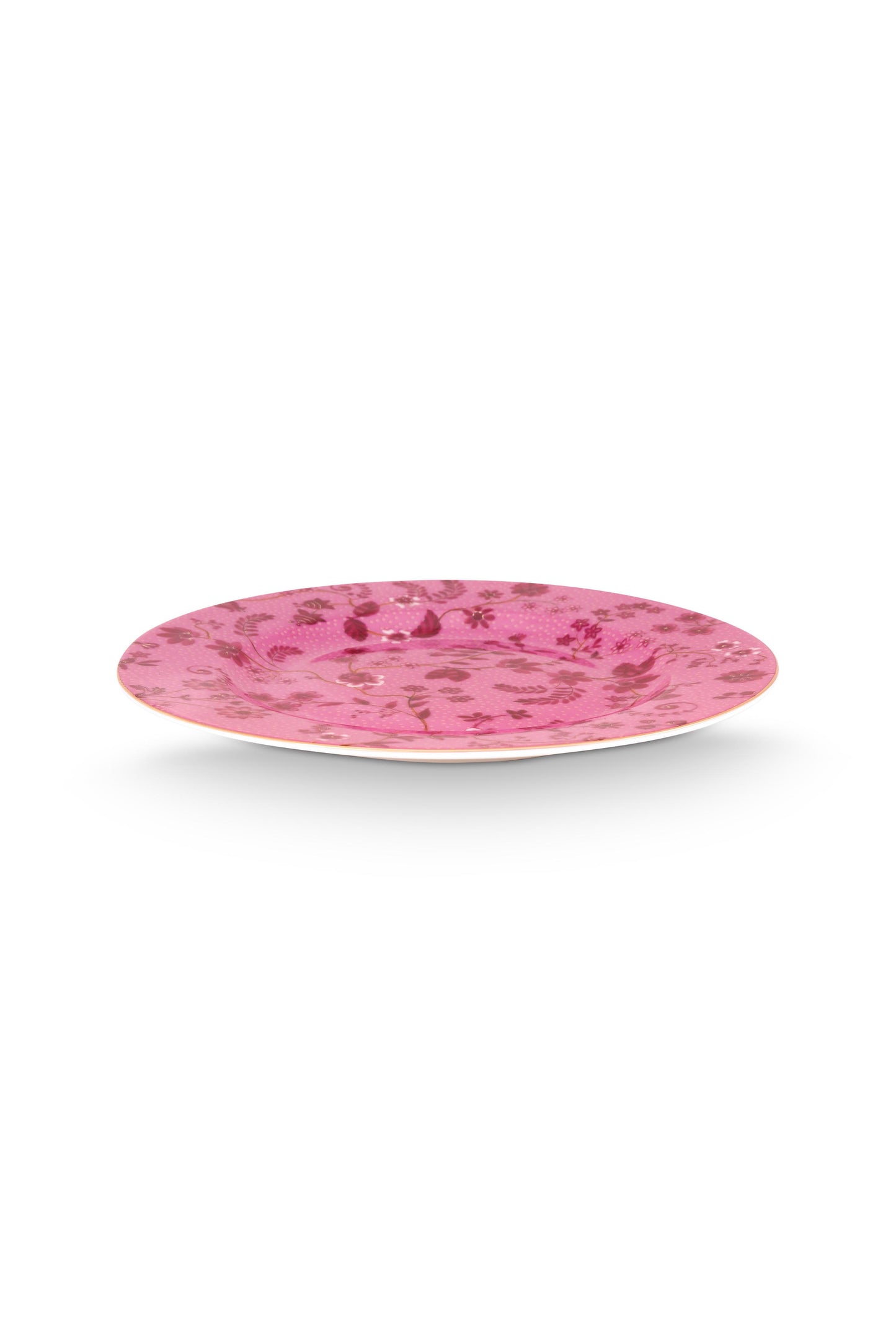 Plate Jolie Flowers Pink 17cm