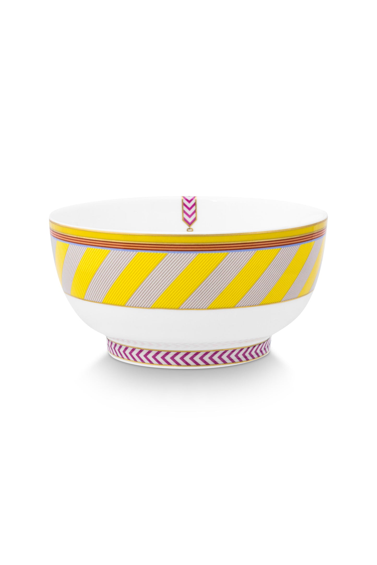 Bowl Pip Chique Stripes Yellow 18cm