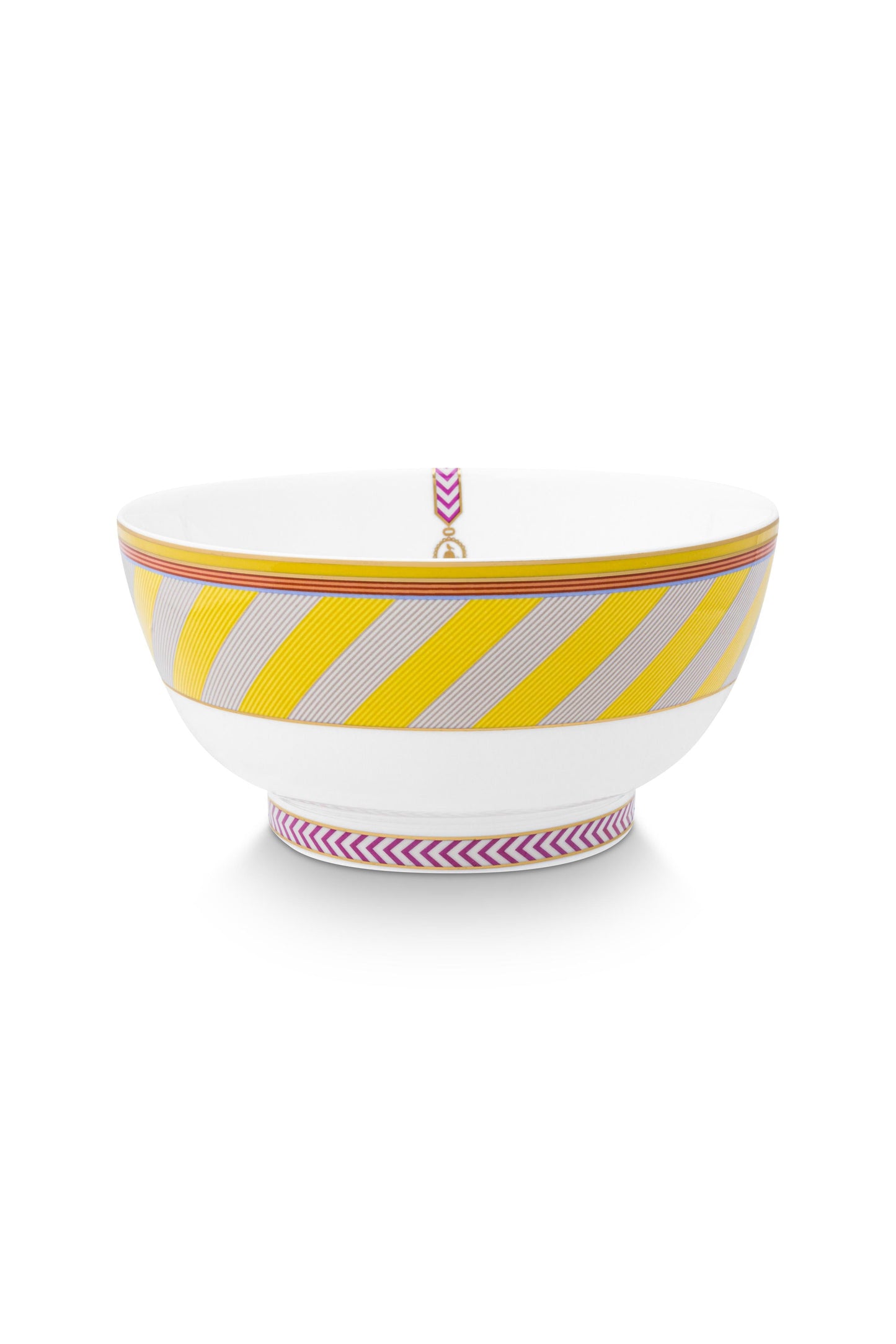 Bowl Pip Chique Stripes Yellow 20.5cm