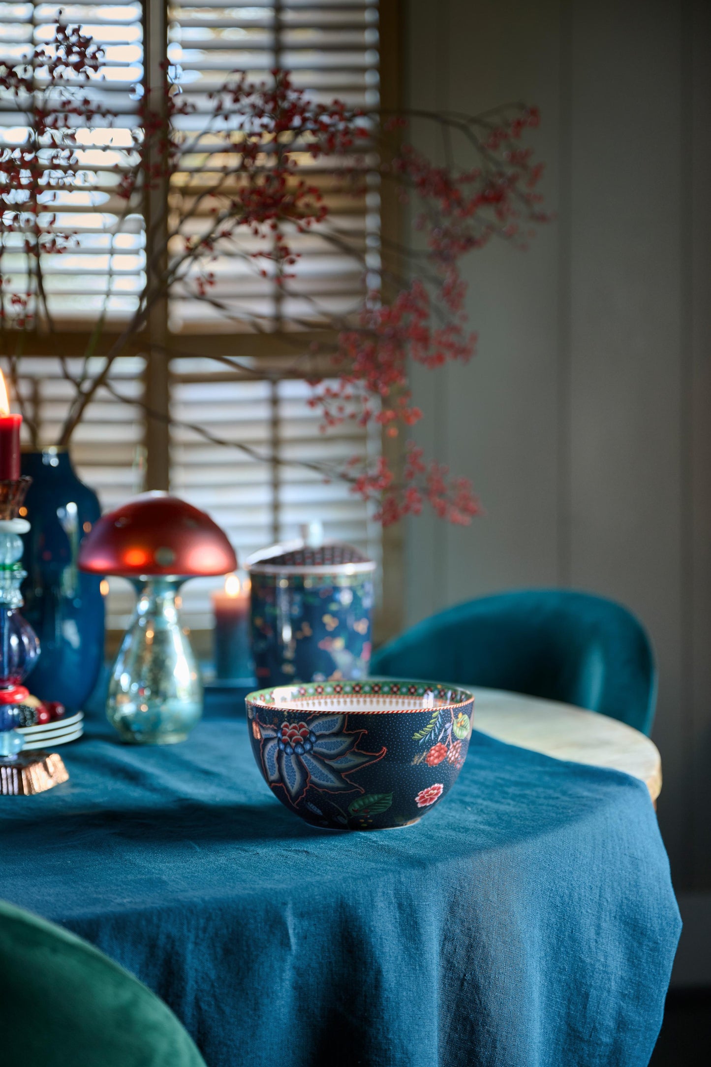 Bowl Berry Blues Blue 18cm
