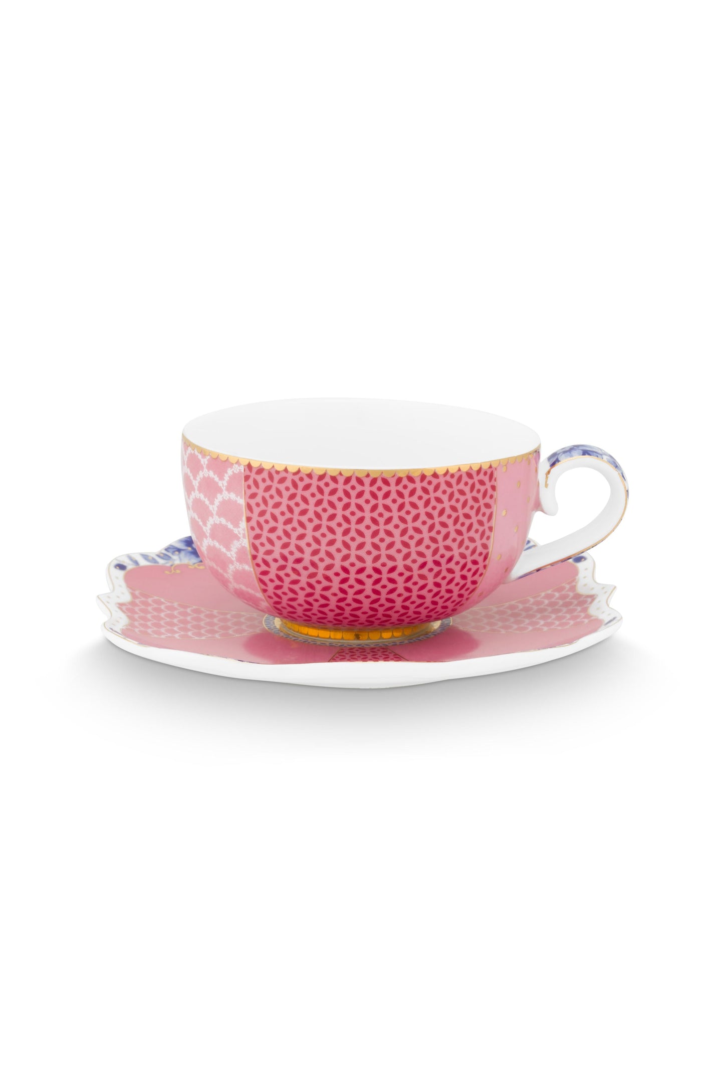 Espresso Cup and Saucer Royal Pink 125ml