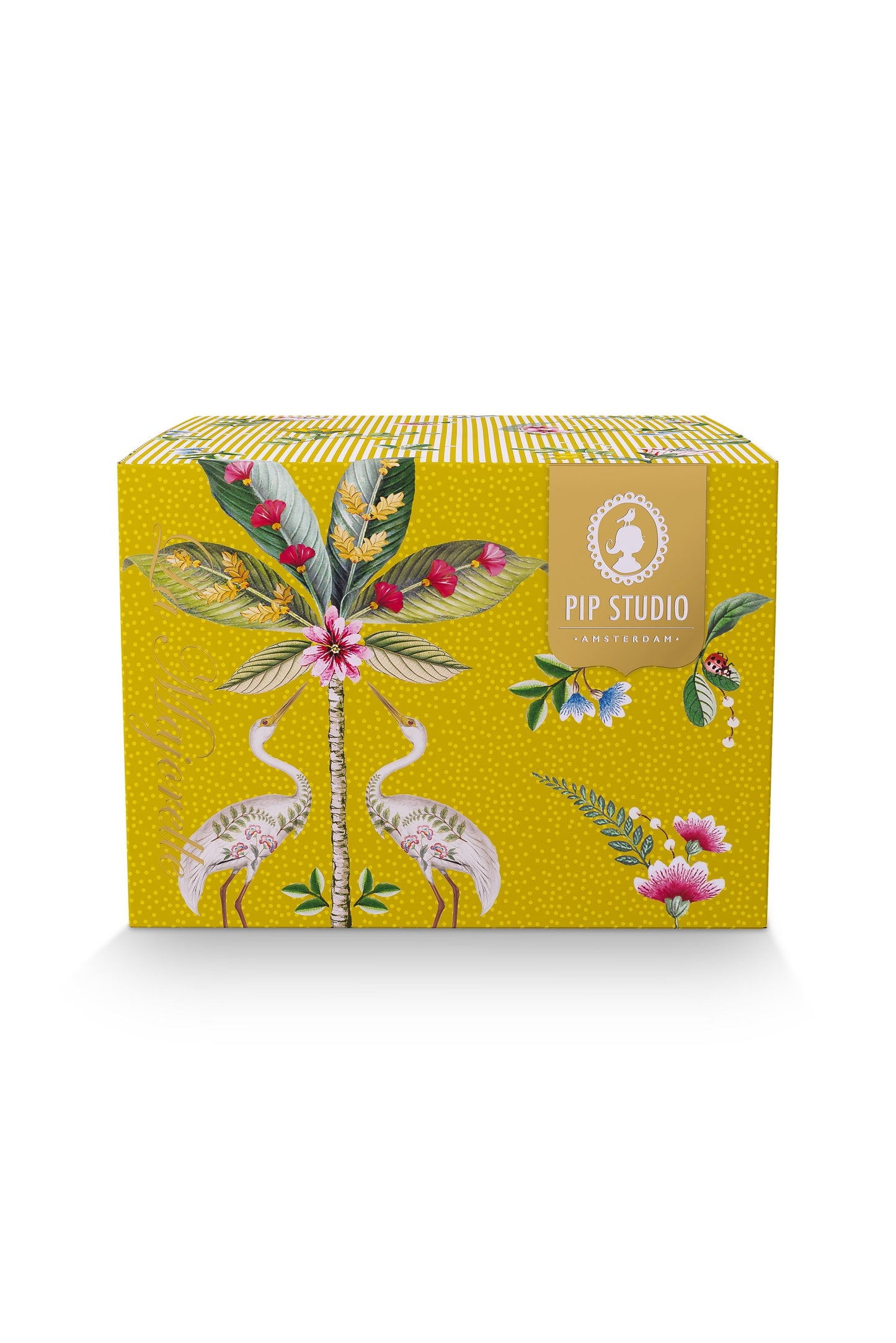 Gift Set of 2 Cups & Saucers La Majorelle Yellow 280ml