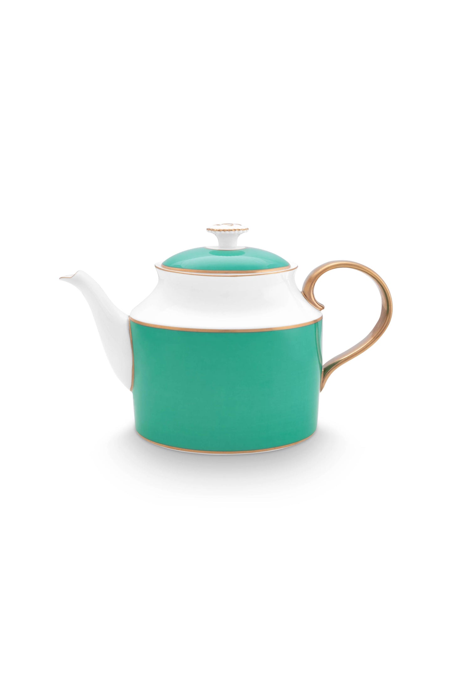 Tea Pot Large Pip Chique Gold-Green 1.8ltr