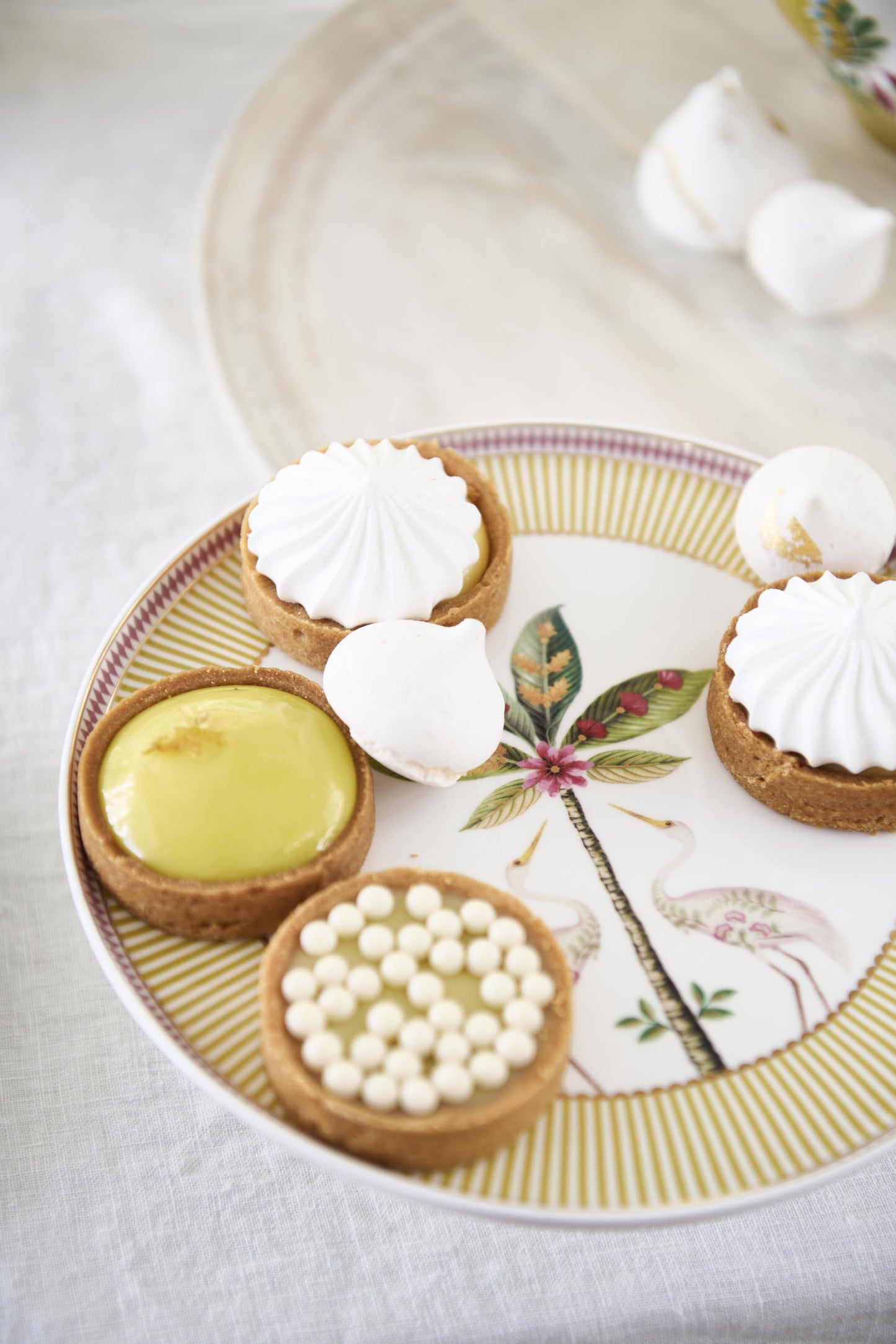 Cake Stand La Majorelle Yellow 21cm