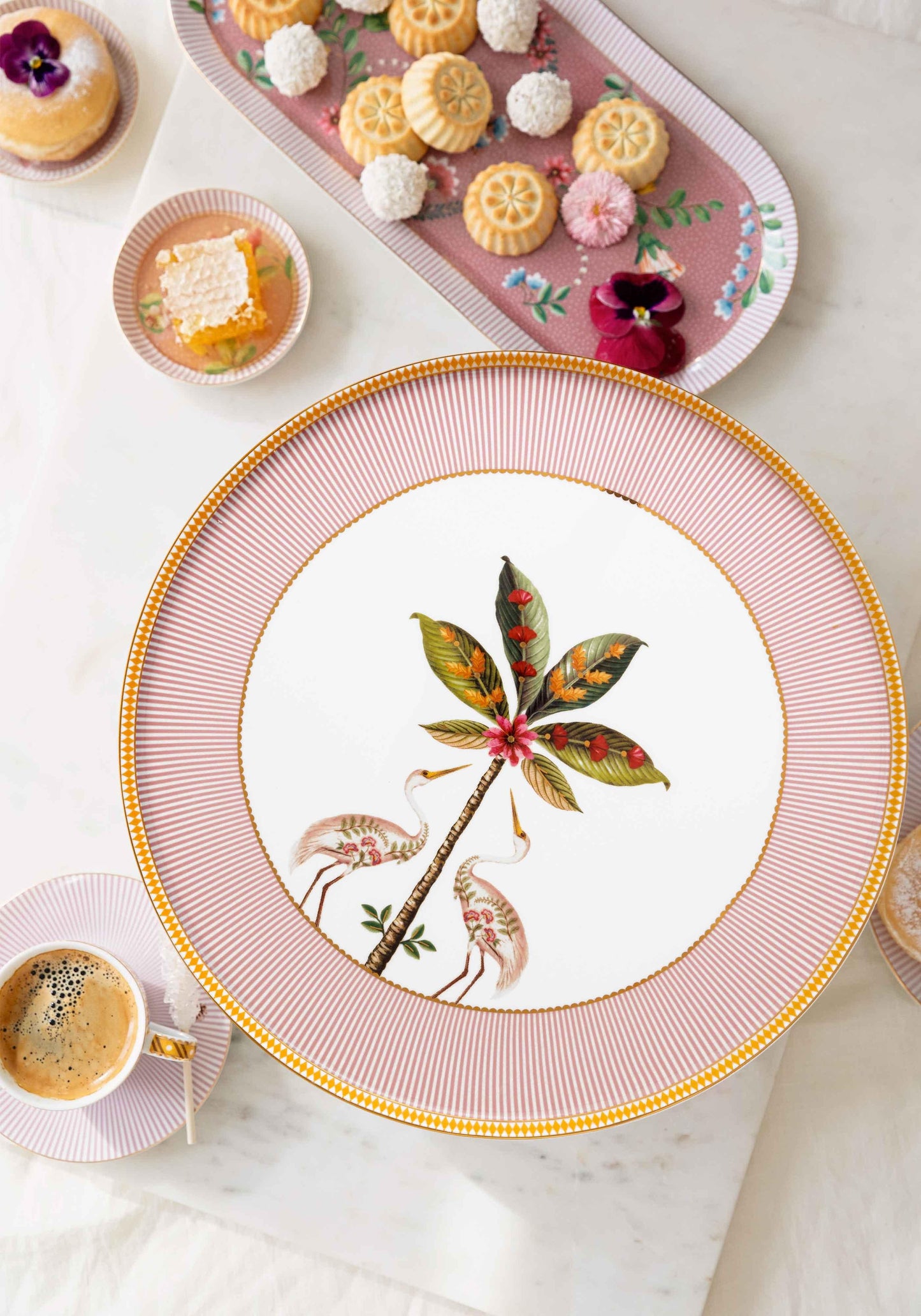 Cake Stand La Majorelle Pink 21cm