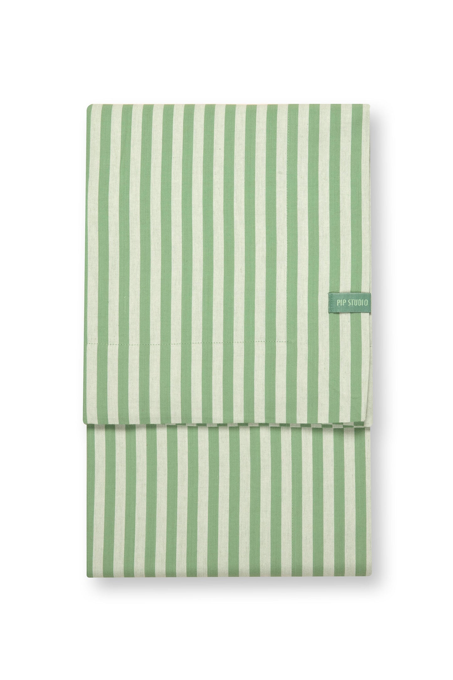 Table Cloth Stripes Light Green 160x250cm