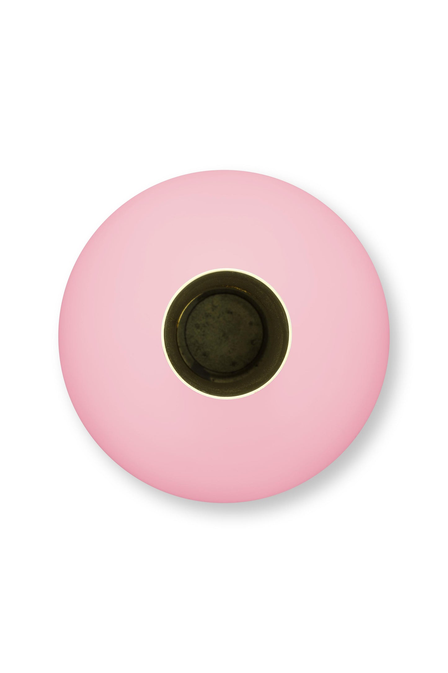 Vase Metal Large Matte Light Pink 24.5x42cm