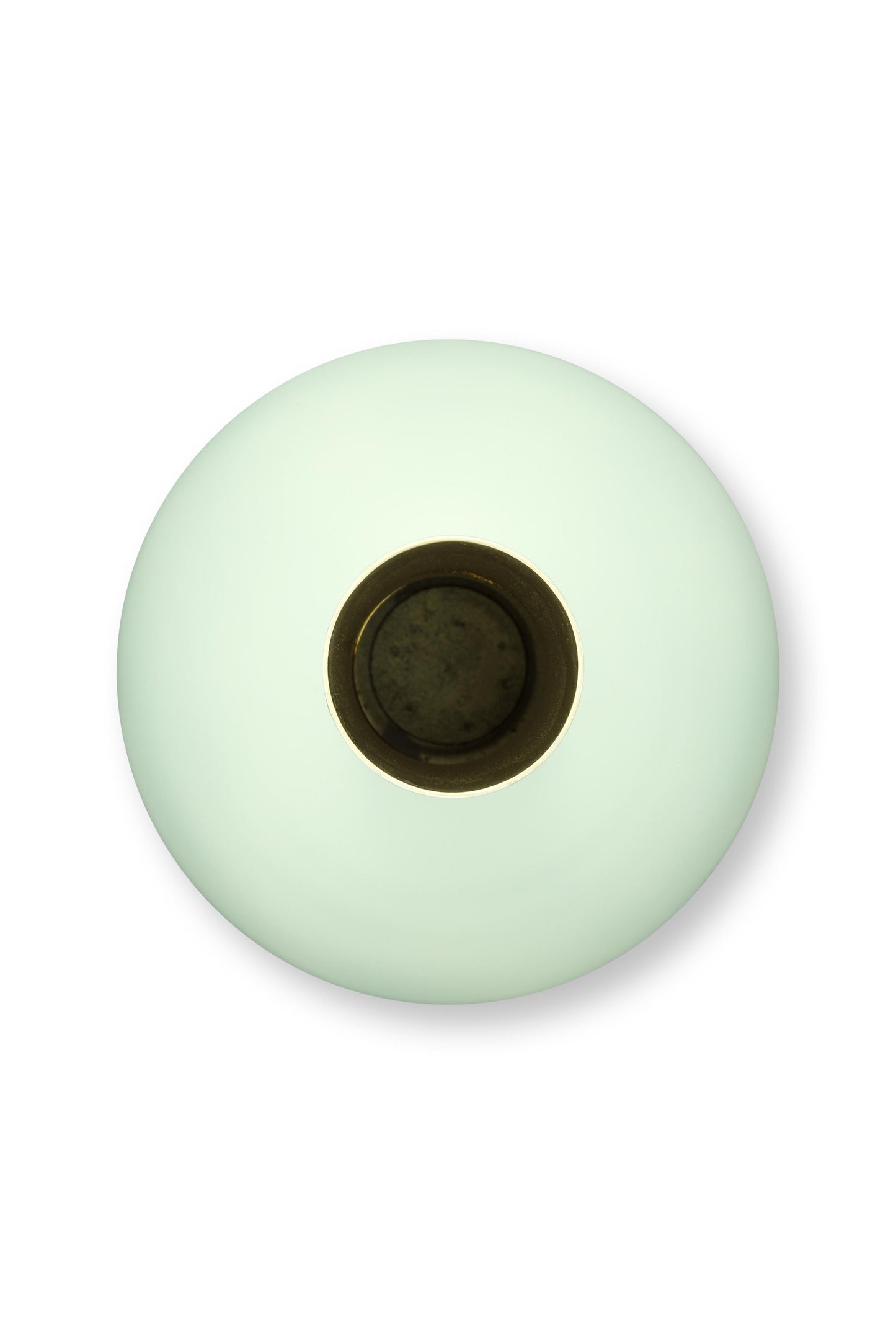 Vase Metal Large Matte Light Blue 24.5x42cm