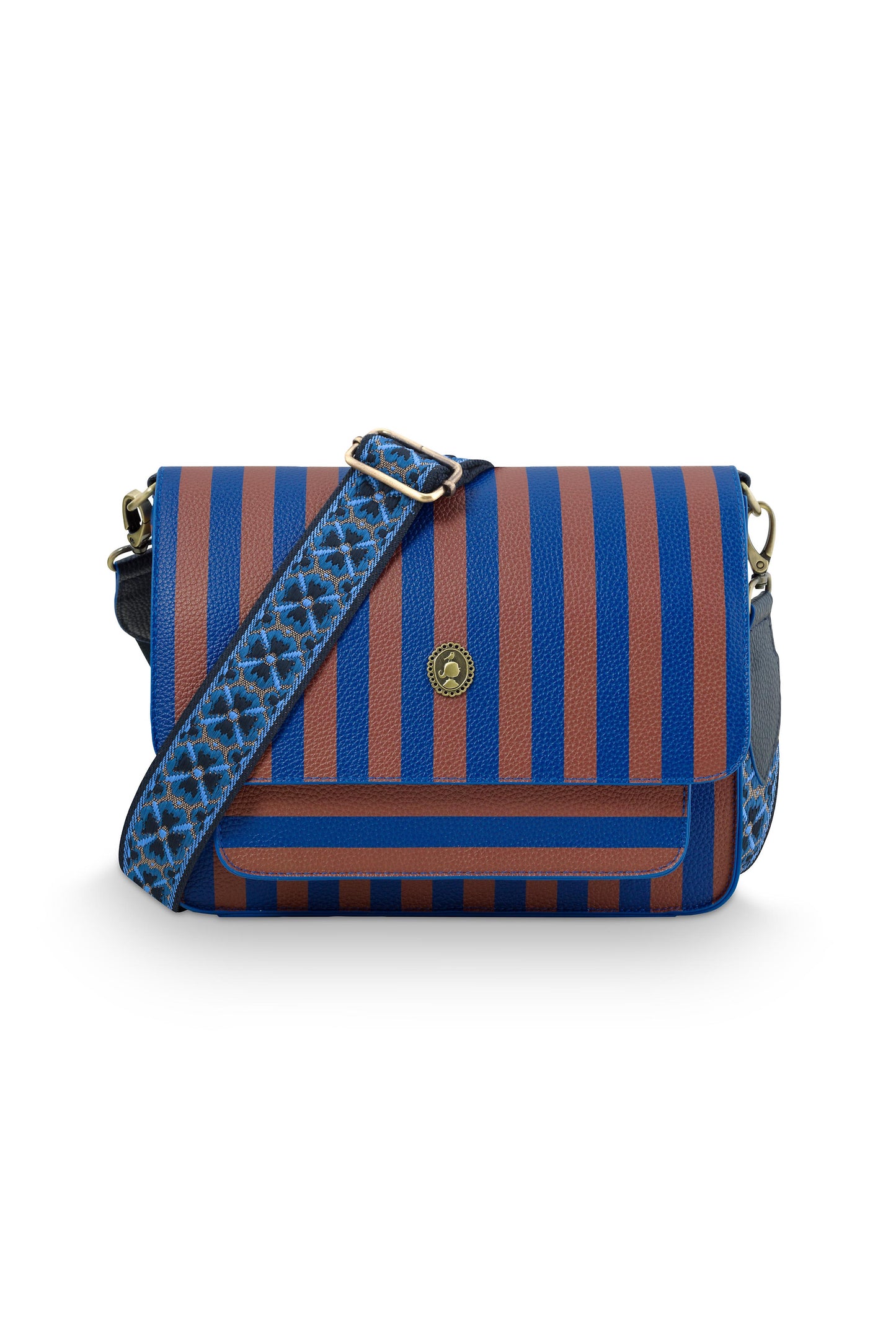 Fenna Cross Body Bag Medium Stripe 25x7x20cm