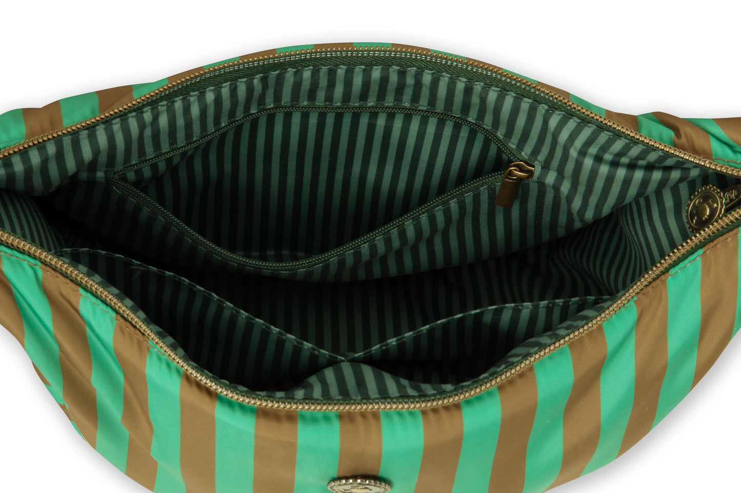 Freya Half Moon Cross Body Bag Stripe 34x10x16cm