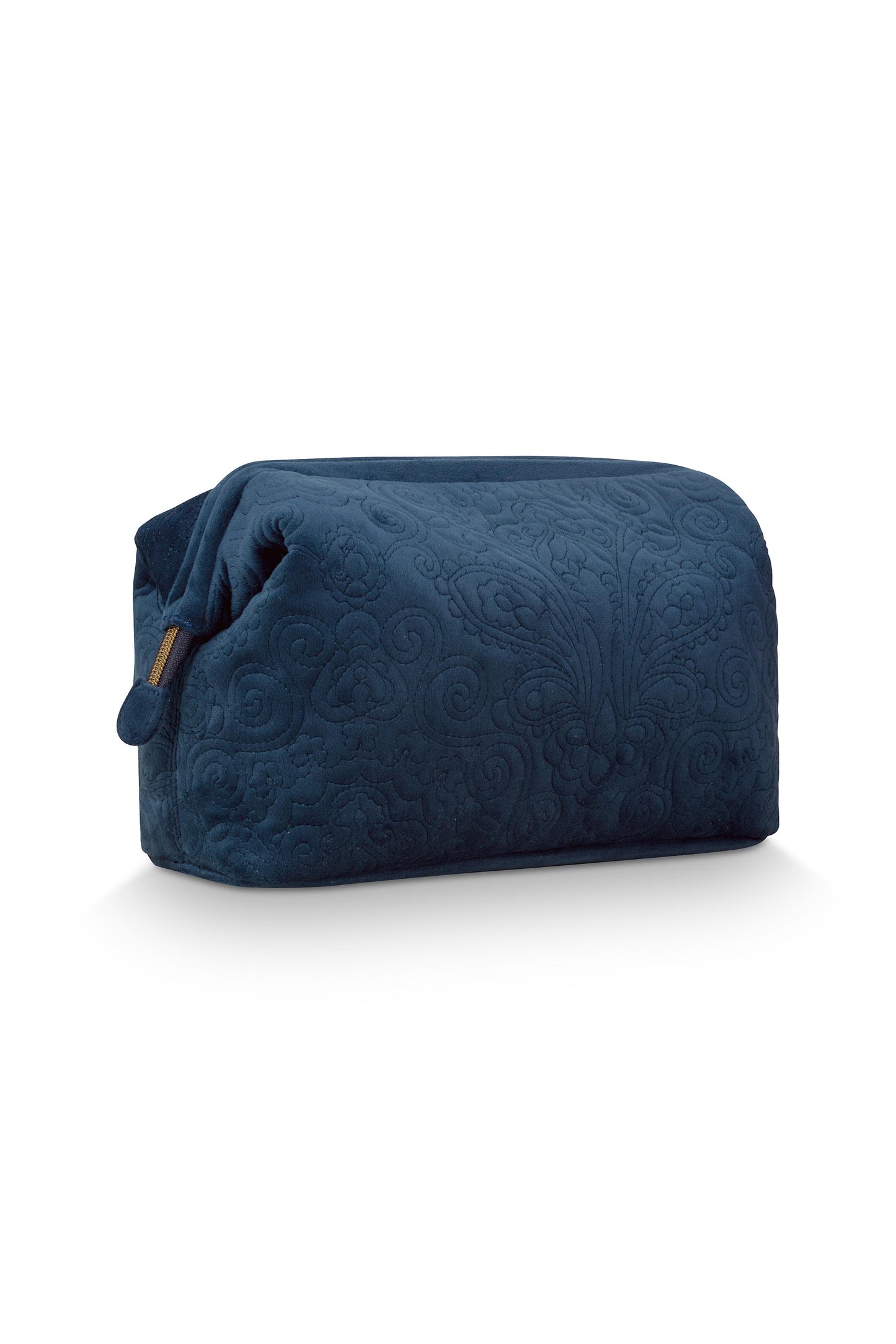 Cosmetic Purse Extra Large Velvet Quilted 30x13.8x20.7cm