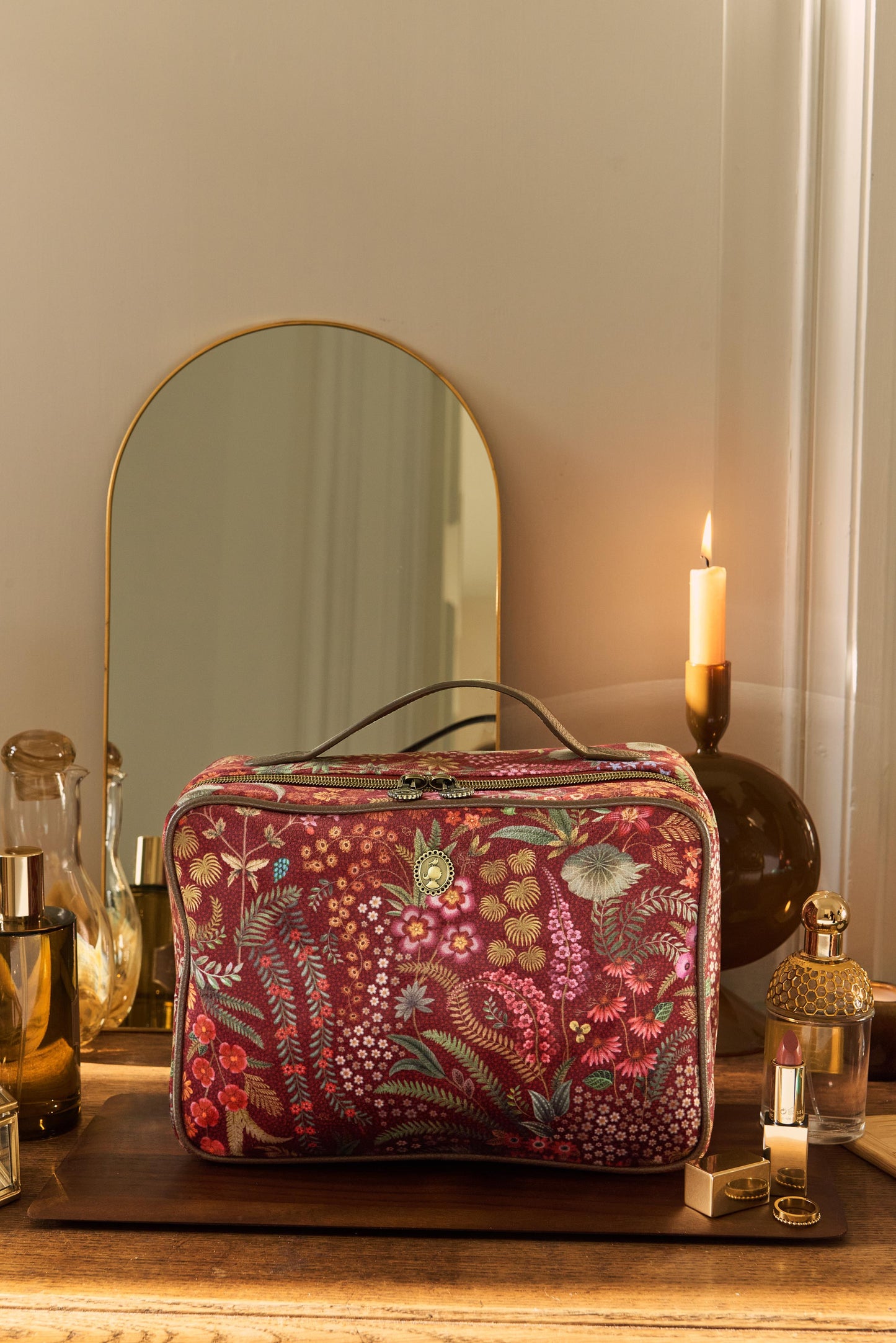 Casey Beauty Case Querida Velvet 27x10x19cm