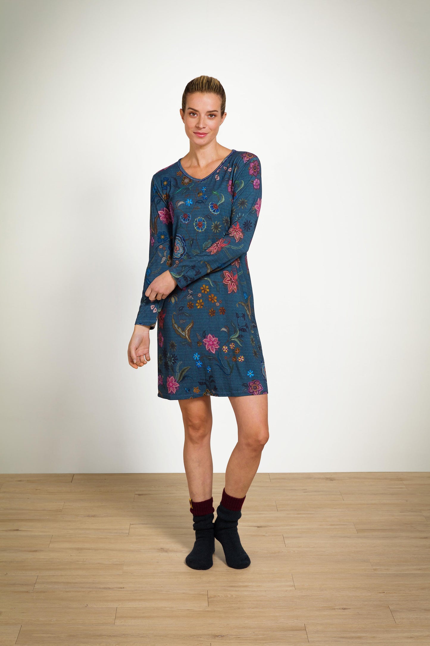Dana Long Sleeve Nightdress Coco Flower