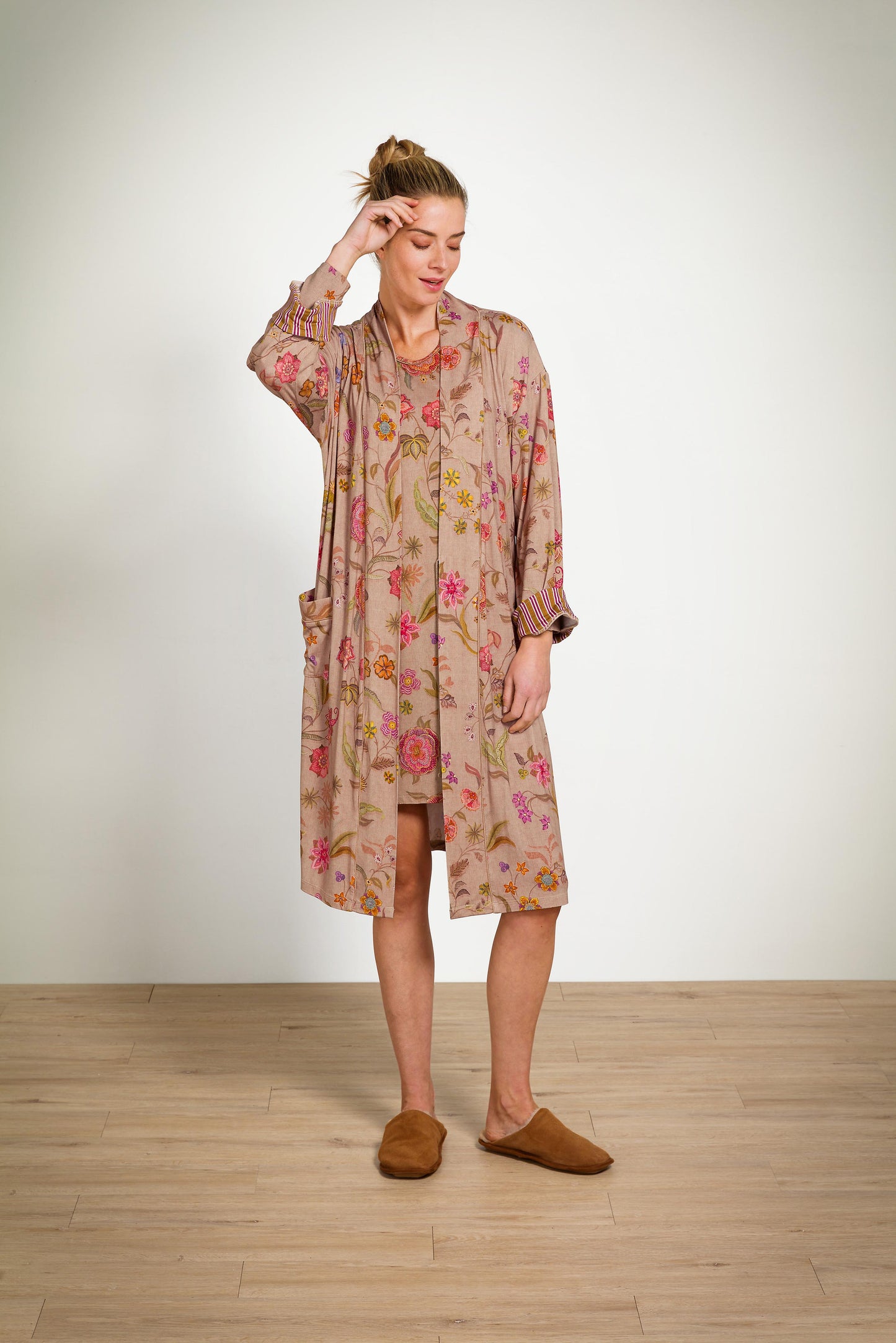 Dana Long Sleeve Nightdress Coco Flower