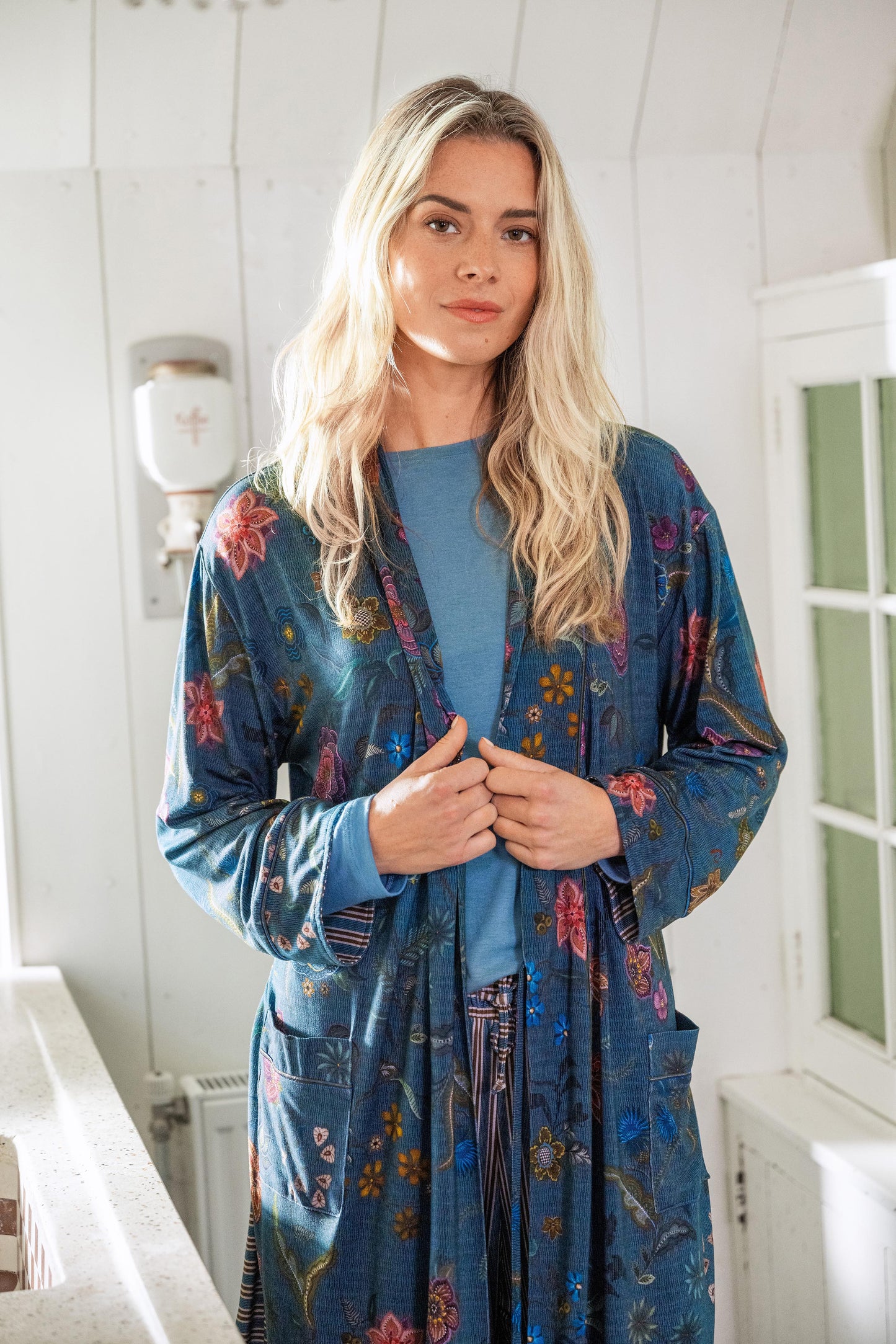 Nisha Kimono Coco Flower